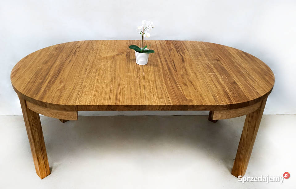 Stół okrągły rozkładany MANI Stoły, krzesła, biurka małopolskie