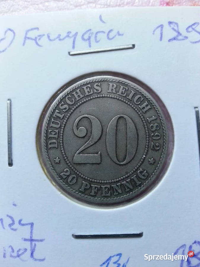 1192 Niemiecka Moneta Antykwariat Szczecin