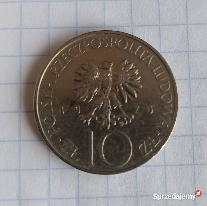10 ZŁOTYCH 1975 POLSKA ADAM MICKIEWICZ Piszczac