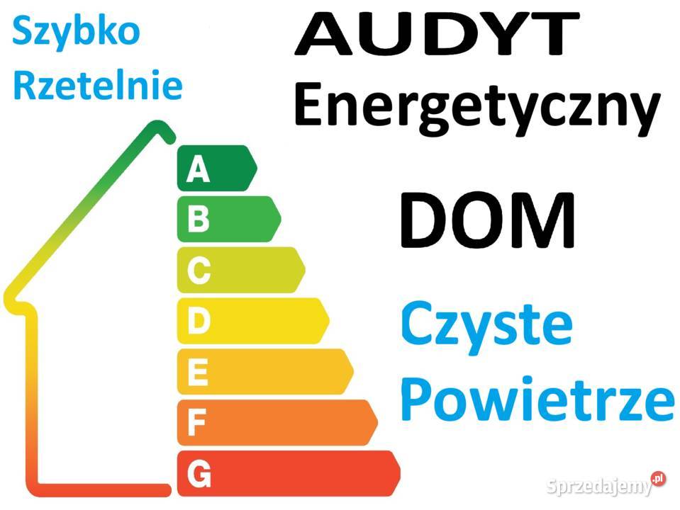 AUDYT Energetyczny DOMU Budynku do CZYSTE Prószków