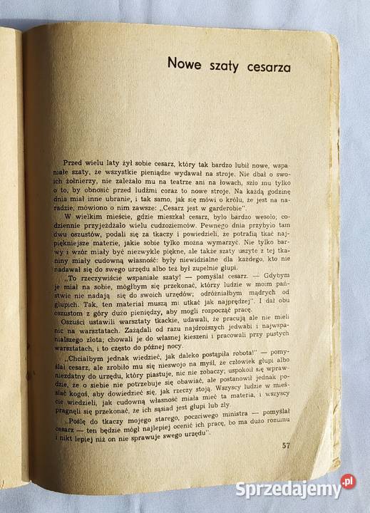 CALINECZKA i inne baśnie J Ch Andersen miękka Hajnówka sprzedam