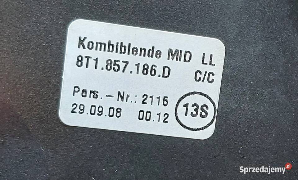 RAMKA OSŁONA OBUDOWA AUDI A4 A5 8T 0915 Mielęcin