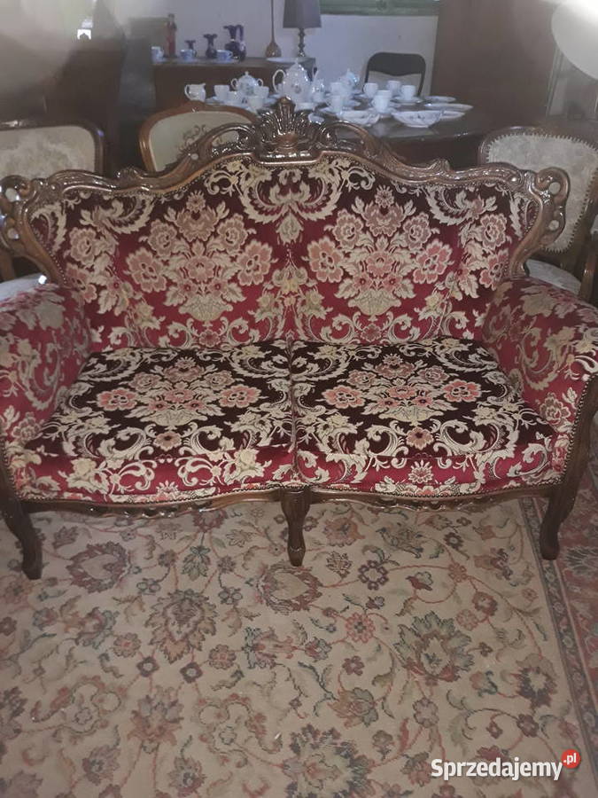 Sofa ludwikowska kanapa barokowa