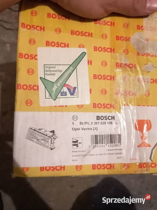 Reflektor BOSCH Opel Vectra A oryginał lewa lewy lewe Kraków