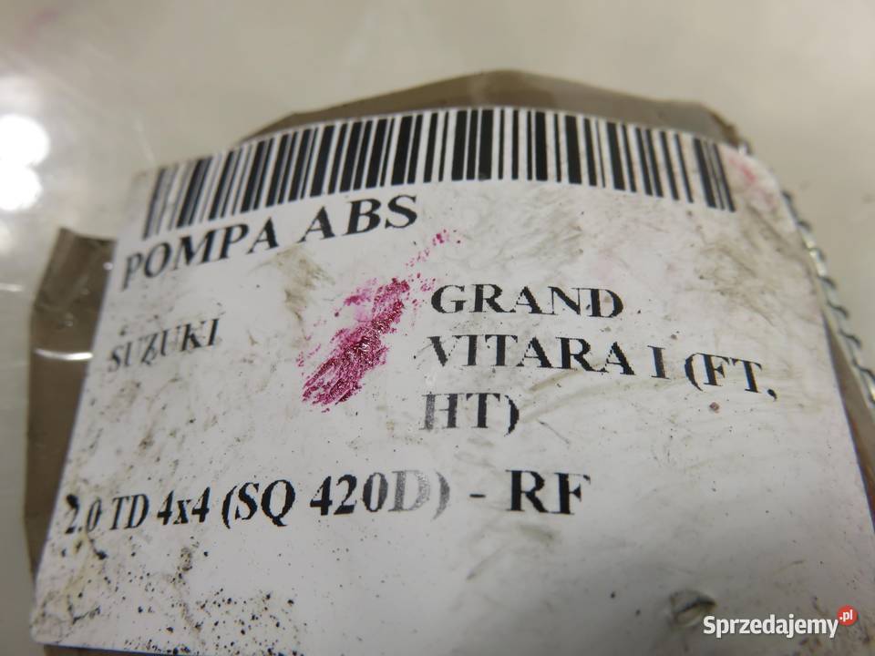 POMPA ABS SUZUKI GRAND VITARA I 65D0 osobowe