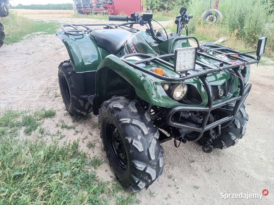 yamaha grizzly 350 4x4 homologacja transport sprzedam