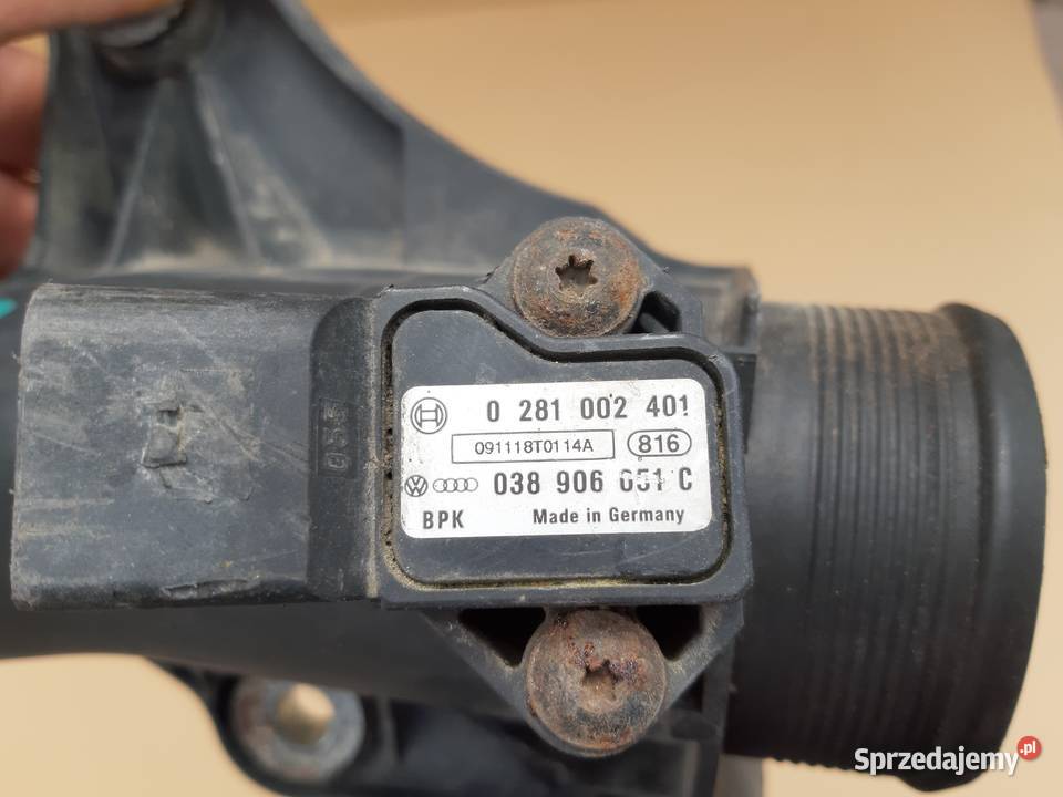 AUDI A4 B8 A5 RURA PRZEWÓD INTERCOOLERA CZUJNIK lubuskie Trzciel