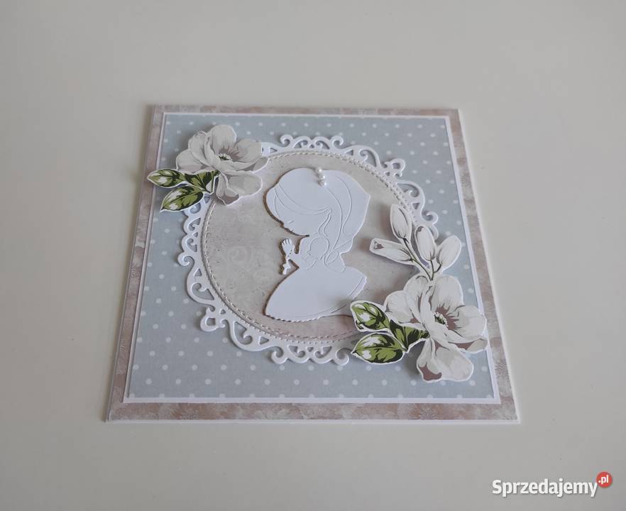 Kartka ręcznie robiona z okazji Pierwszej łódzkie Łódź