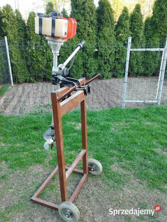 Sprzedam zestaw wózek slipowy plus silnik lubuskie