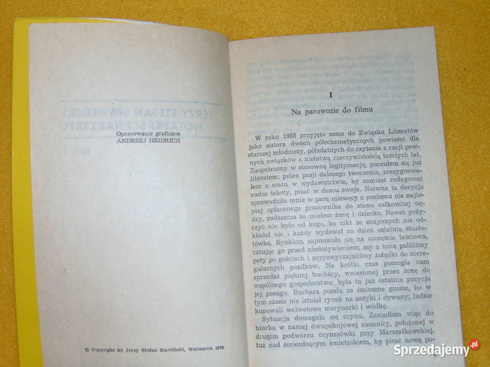 Notatki scenarzysty Tom 1 Stefan Stawiński Lublin