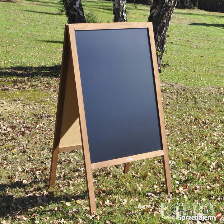 POTYKACZ DREWNIANY Z TABLICĄ KREDOWĄ standard Krosno