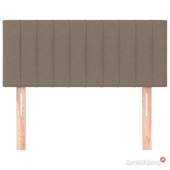 Zagłówek do łóżka taupe 100x5x7888 tkanina Ramy i stelaże Warszawa