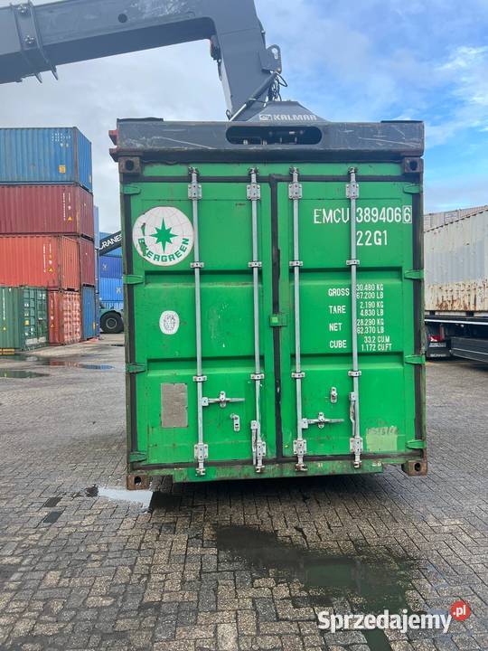 Kontener morski magazynowy 20DV 6 metrowy Magazynowanie Bydgoszcz