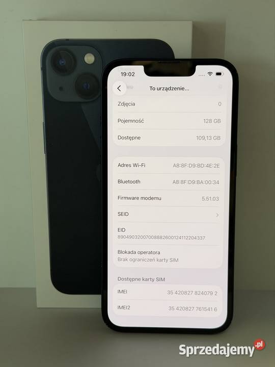 iPhone 13 128GB 100 Kondycja Kalisz