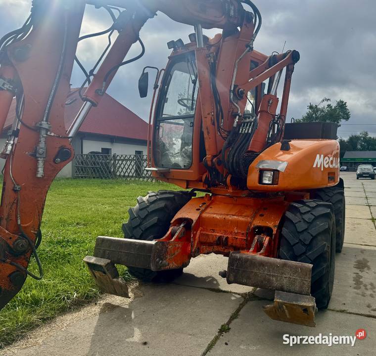 Koparka Mecalac 12MXT faktura łyżki lubelskie Telatyn sprzedam