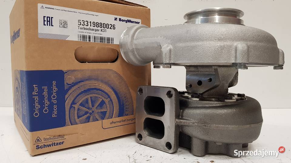 Nowa turbosprężarka BorgWarner KKK 53319880026 Siedlce