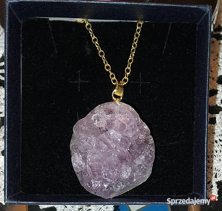 Naszyjnik naturalny Ametyst Katowice