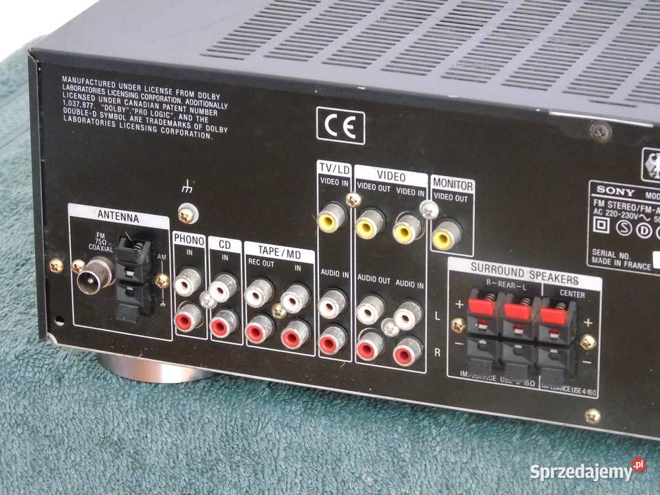 Amplituner Sony STRD565 RDS mocny i sprawny Jasło