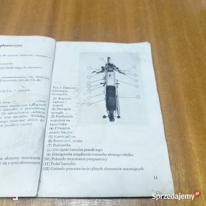 Instrukcja obsługi MZ ETZ 250 DDR łódzkie Łubno