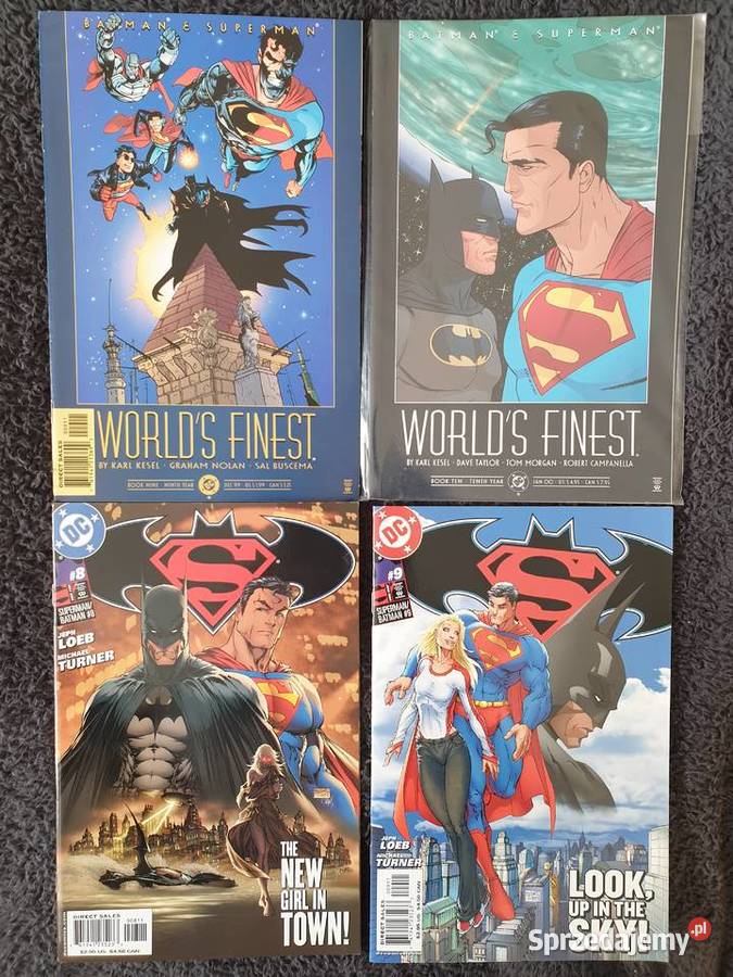 Batman Superman kolekcja 32 komiksów DC USA pomorskie Gdynia