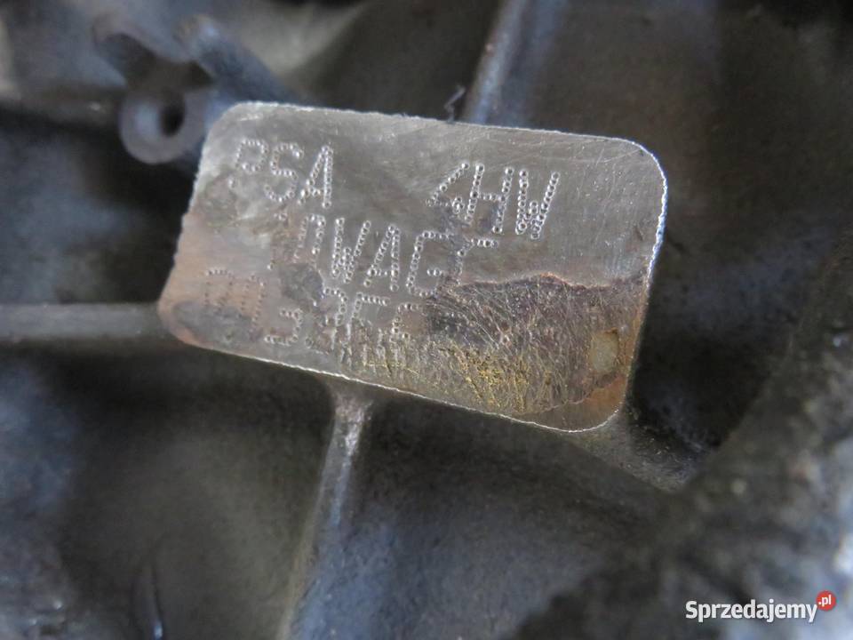 SILNIK PEUGEOT 807 22 16V HDi 128 4HW KOMPLETNY