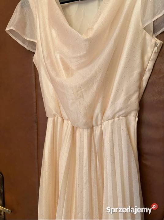 Piękna suknia ubrana raz do ślubu cywilnego Grudziądz