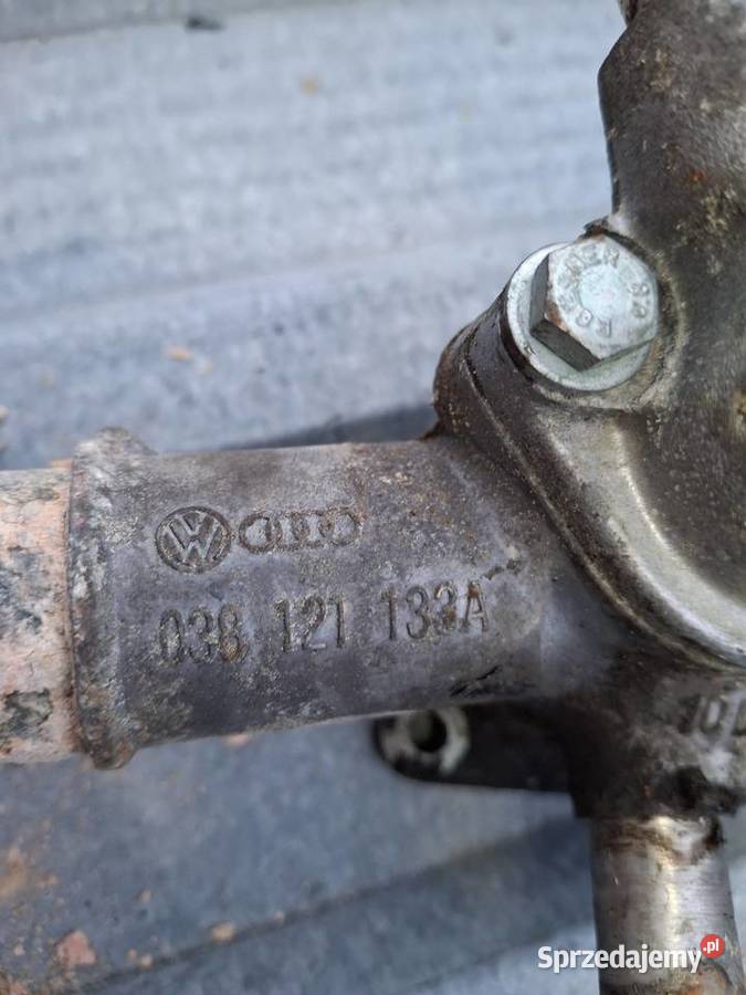Króciec wody 19 TDI 038121133A Volkswagen seat osobowe małopolskie Dąbrowa Tarnowska