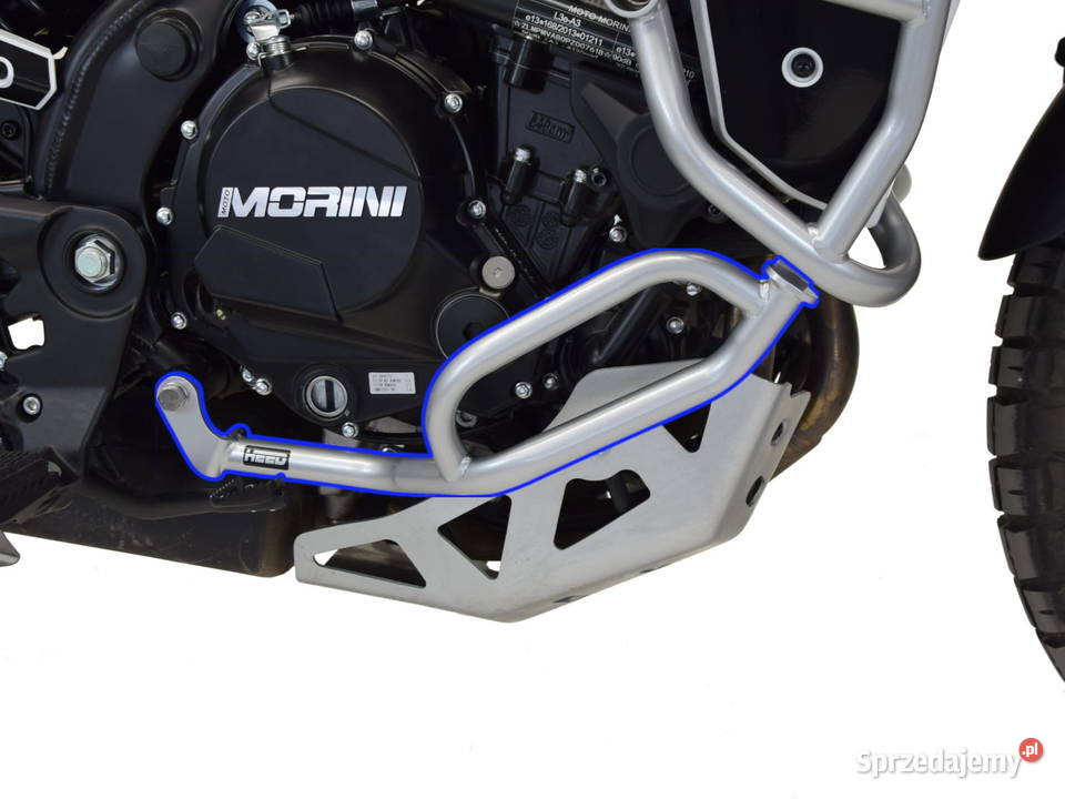 Gmole HEED MOTO MORINI XCAPE 650 dolne srebrne Częstochowa