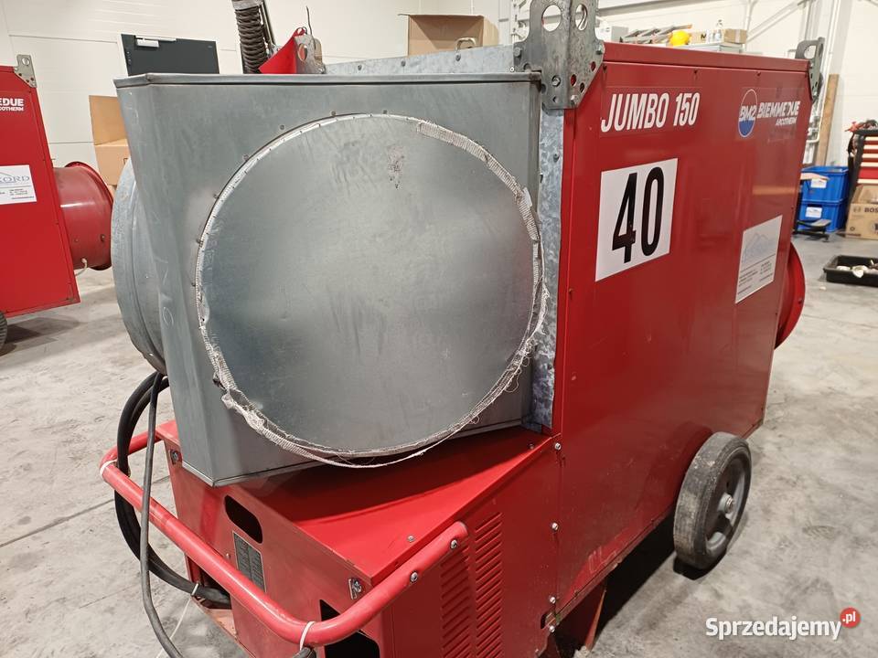 Nagrzewnice olejowe Biemmedue Jumbo Produkcja