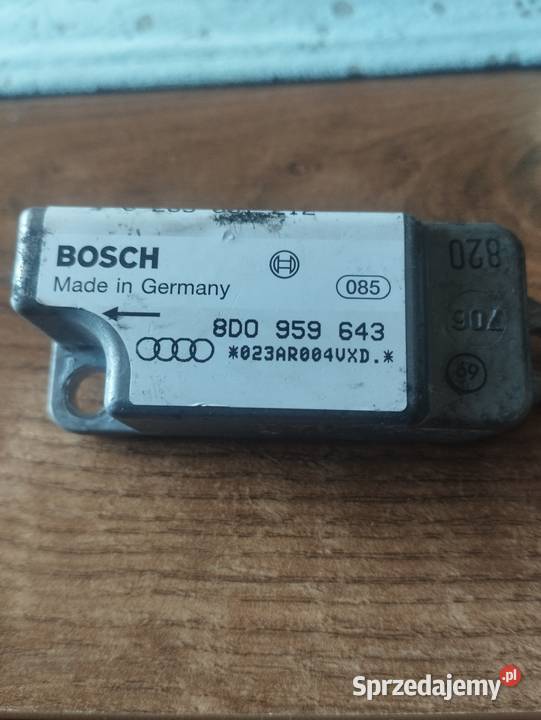 Sensor poduszki Bosch Audi Passat 8D0 959 643 Poduszki powietrzne Kłodzko sprzedam