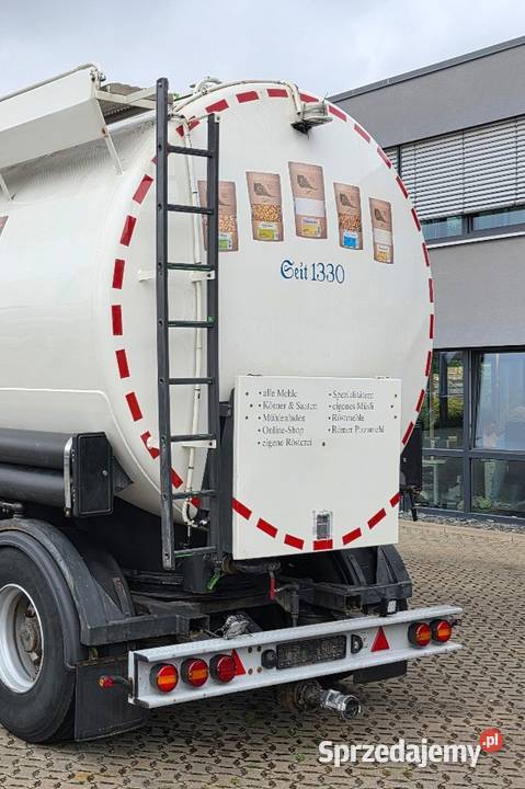 Naczepa do paszy silos cysterna 2 osiowa 7 Warszawa sprzedam