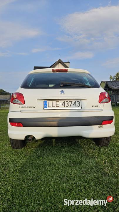 Peuegot 206 plus 14 benzyna 2011r biały Maśluchy