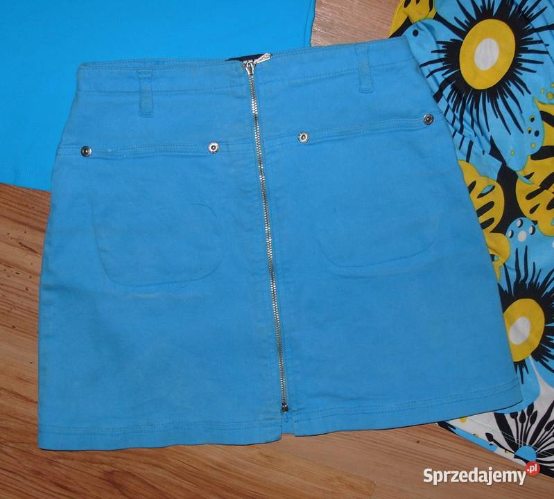 ZESTAW spódniczka DKNY 2 bluzeczki 152158 dziewczynka wielkopolskie Rawicz