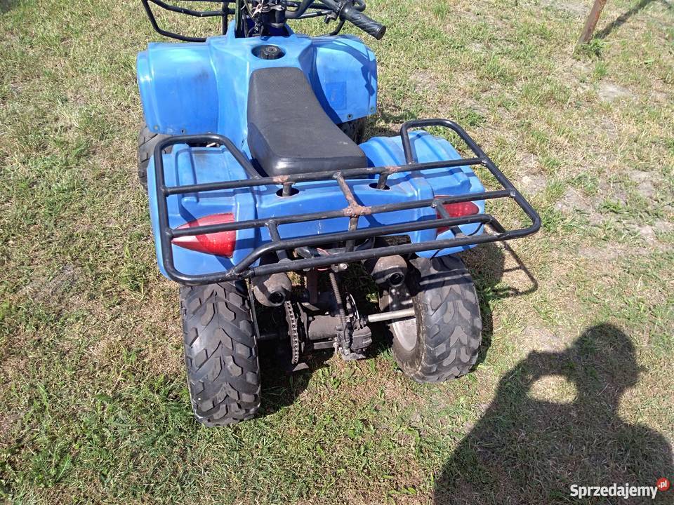 OKAZJA Quad 110 niebieski nieuszkodzony Żelazków