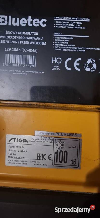 Traktorek kosiarka Stiga Estate 2084 Staszów sprzedam