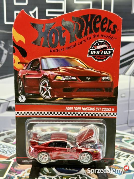 Hot Wheels RLC 2000 Ford Mustang SVT Cobra R BOX Wrocław