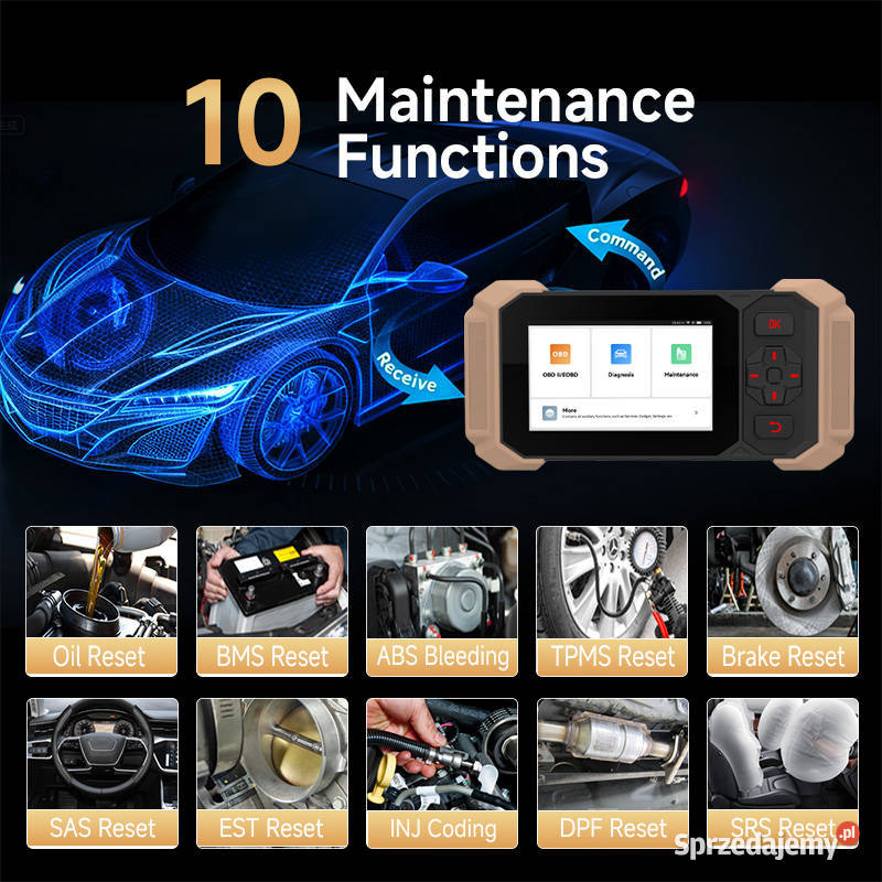Thinkcar Thinkscan 641 skaner diagnostyczny 10 Siemianowice Śląskie
