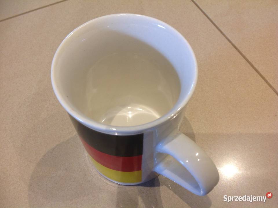 Kubek Ceramiczny z Flagą Niemiec Nowa Sól