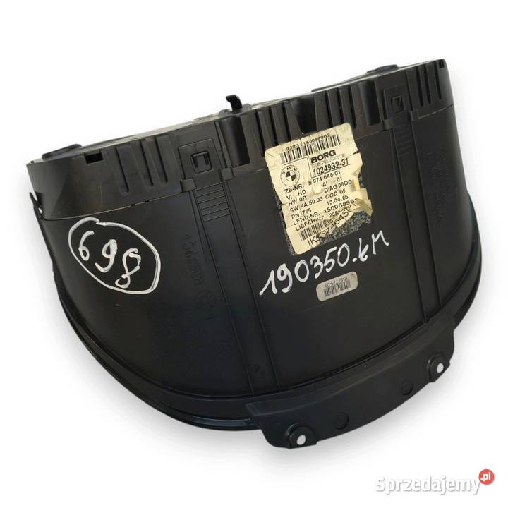 LICZNIK ZEGARY 6974645 BMW E81 E87 16 B Benzyna