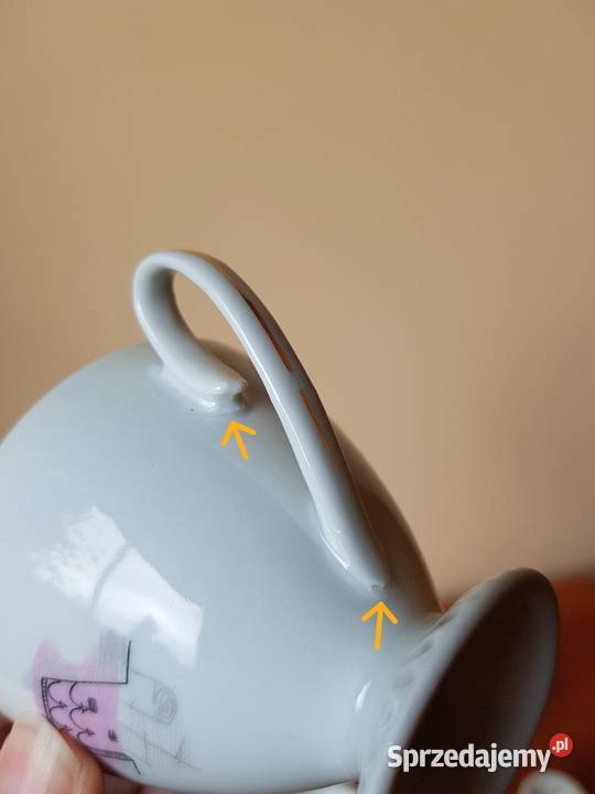 Serwis Regina Chodzież porcelana PRL śląskie