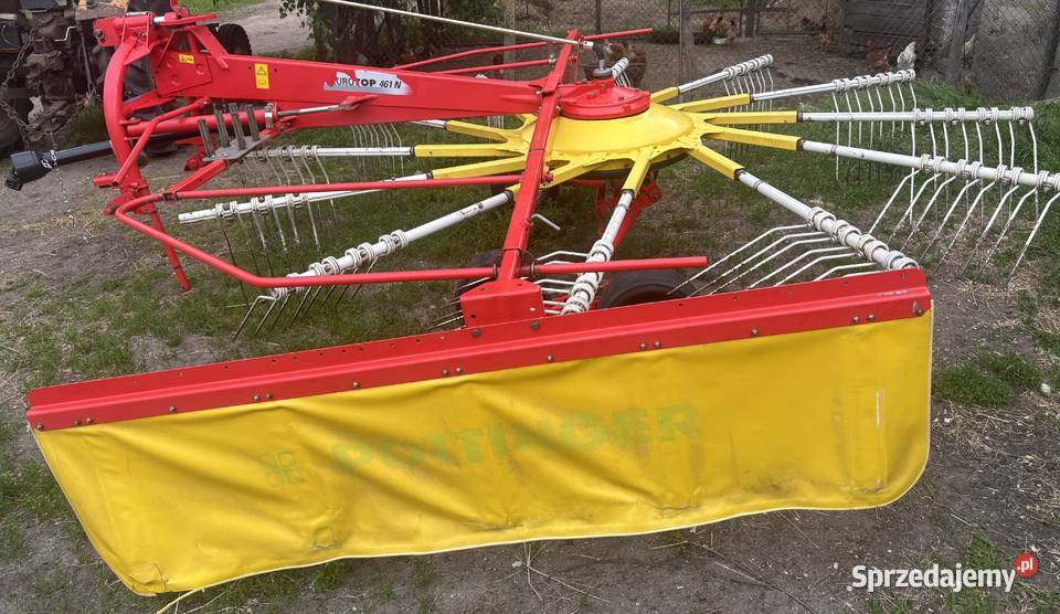 Zgrabiarka karuzelowa Pottinger EUROTOP 421N Łomża