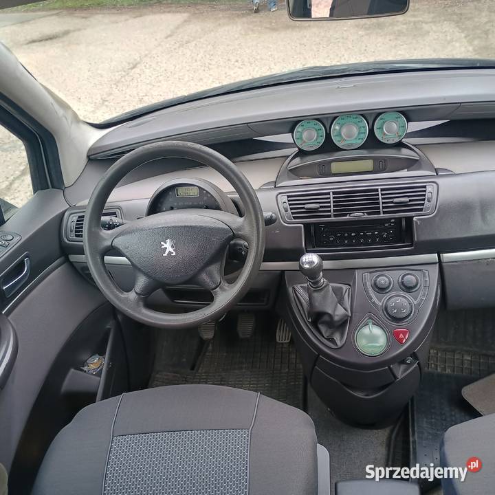 Peugeot 807 20 BenzynaGaz 2004 7io Osobowy Rok produkcji 2004 Lublin