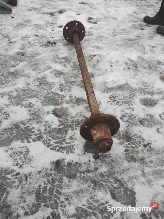 Oś do przyczepki z piastami osobowe Annopol