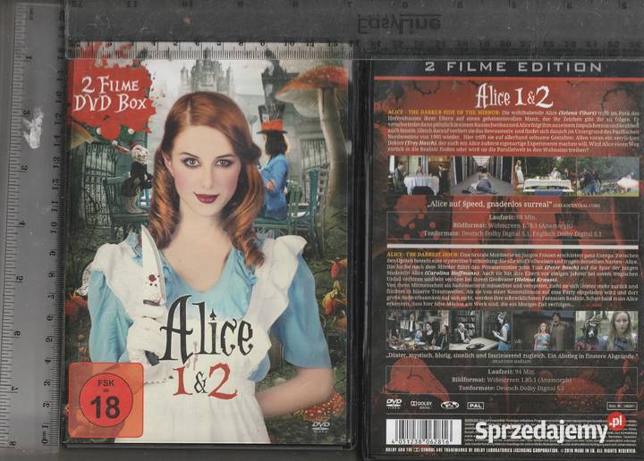 Alice 1 2 filme DVD box DVD Pruszków