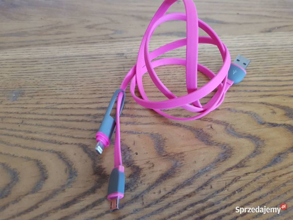 kabel 1 metr 3 w jednym usb silikonowy Pozostałe Kielce