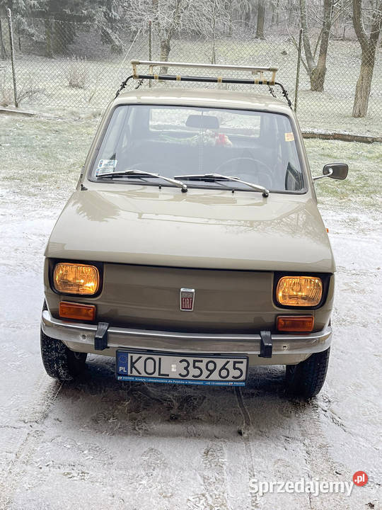 Polski fiat 126p 1977r 126 Wolbrom