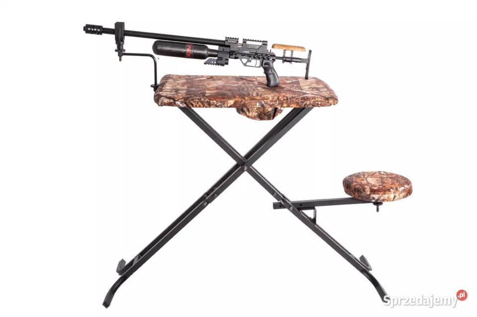 Stolik strzelecki 4 Stojak do przystrzeliwania wielkopolskie Trzcianka