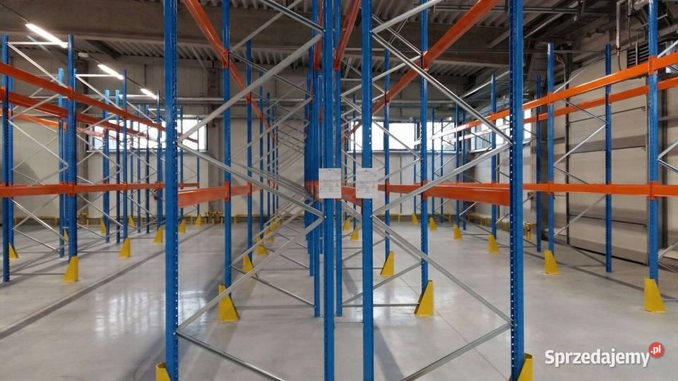REGAŁ PALETOWY B23 60 PALET Regały przemysłowe Gdynia sprzedam