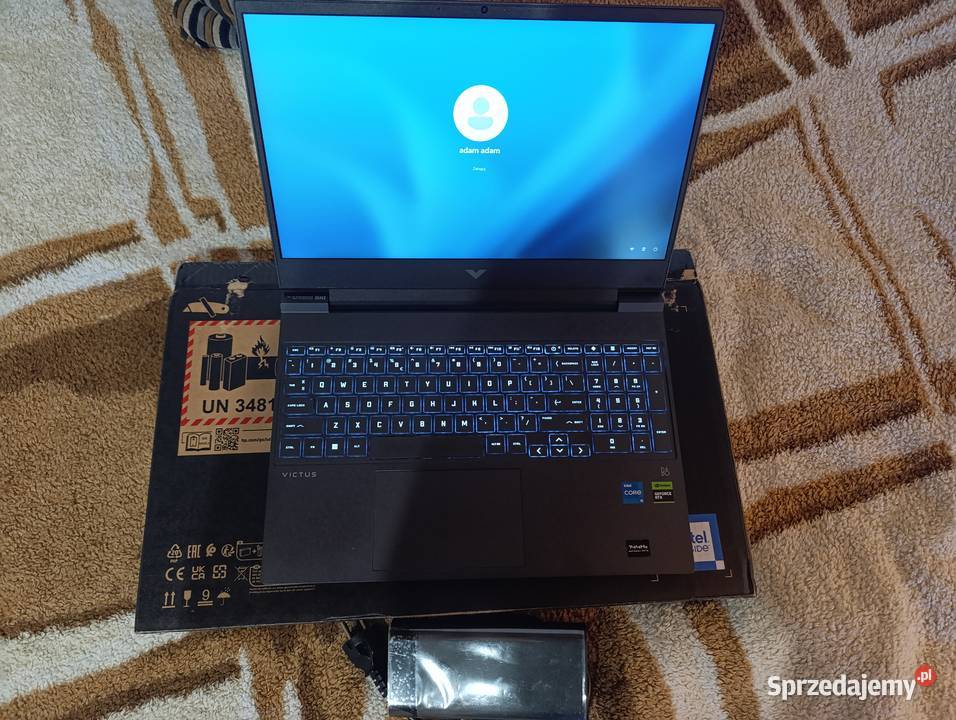 HP 144Hz i5 12450H RTX 4050 16GB RAM 512SSD Kraków sprzedam