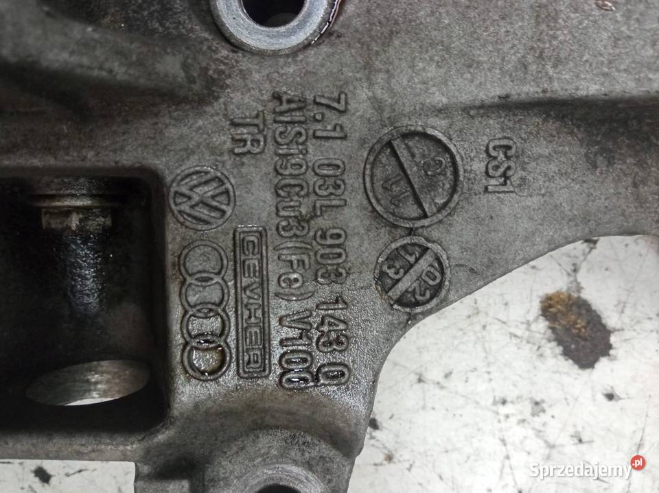 ŁAPA WSPORNIK 03L903143Q 20 TDI VW Volkswagen